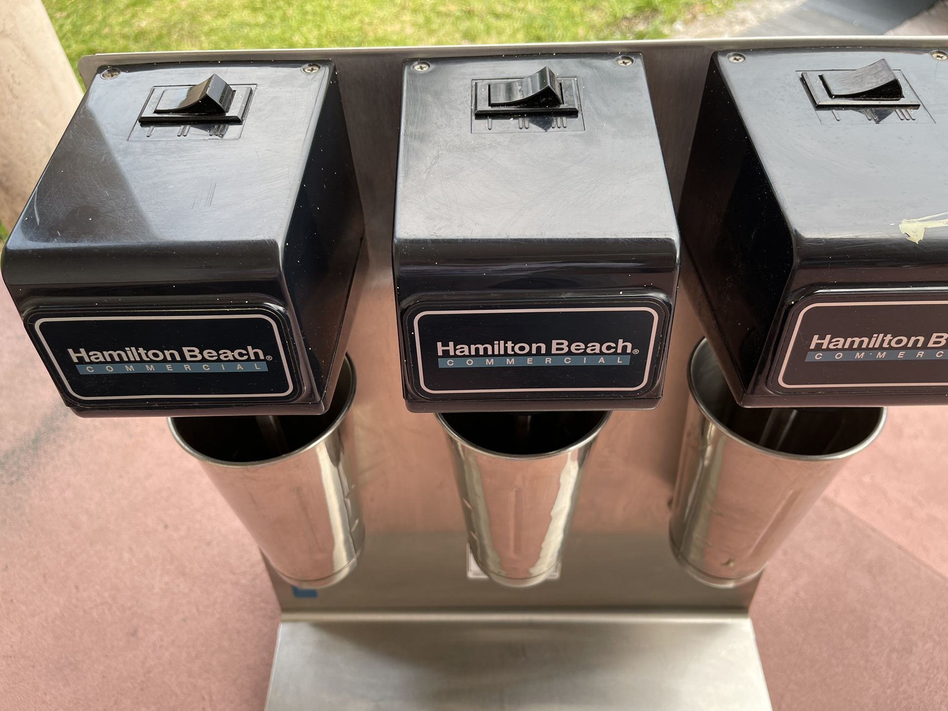 Hamilton Beach Commercial Triple Spindle Drink Mixer Model 950, Used But In Working Condition. $650 OBO.