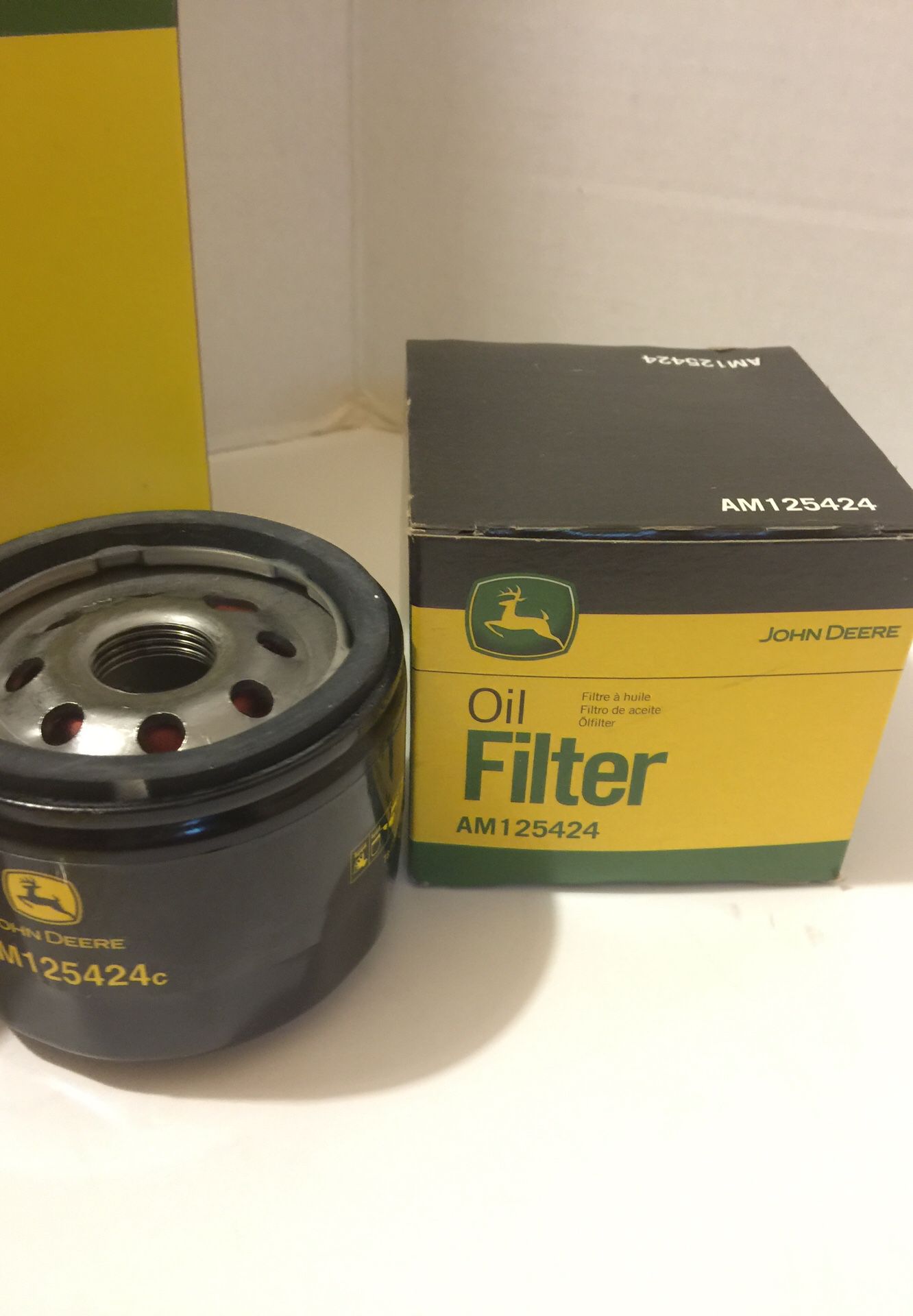 John Deere Oil Filter + Air filter