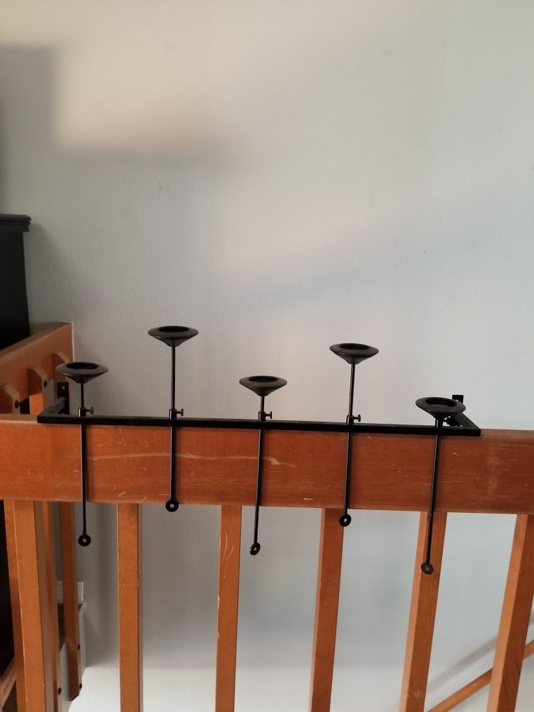 Wall candle holder