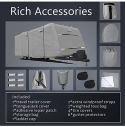 RV Cover for 18'1" - 34' RV with 4 Tire  Thumbnail
