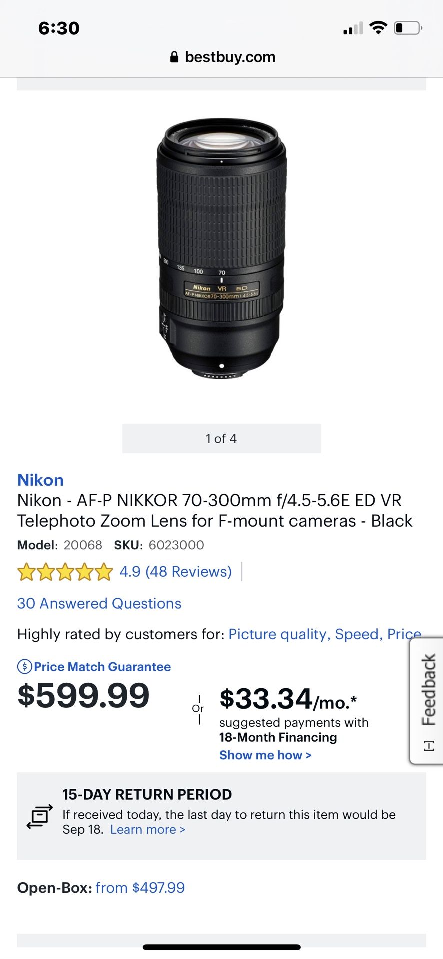 Nikon D3500 With Lenses And Accessories