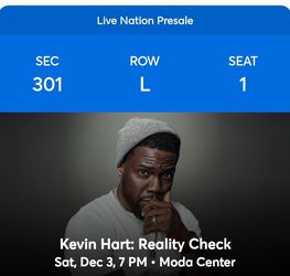 Kevin Hart Tickets  Thumbnail