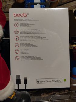 Beats X by dr. dre Wireless Bluetooth Headphones Thumbnail