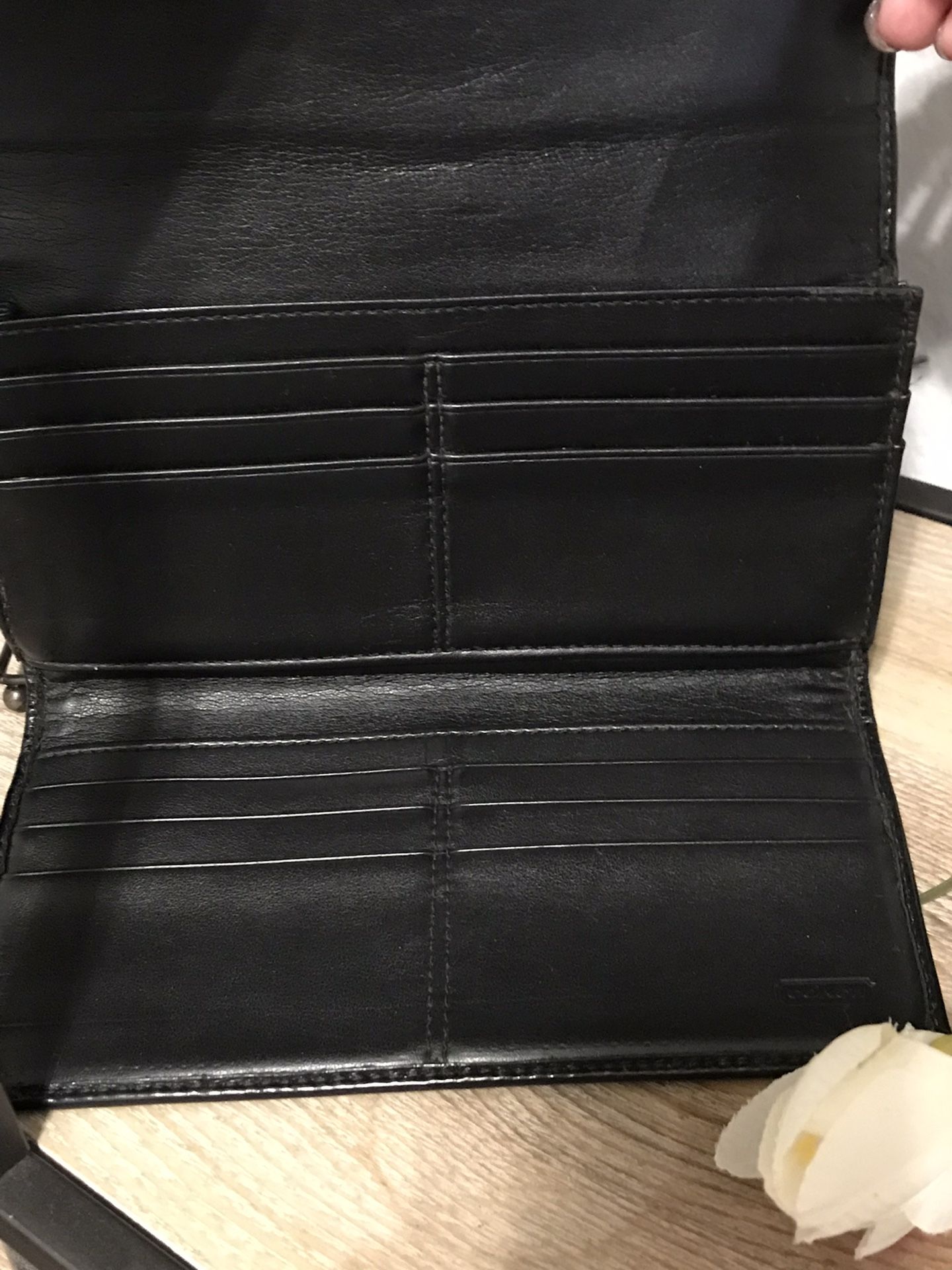 Coach Signature Envelope Wallet