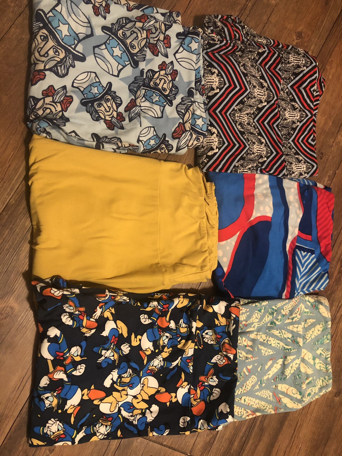 Lularoe TC leggings set (6)