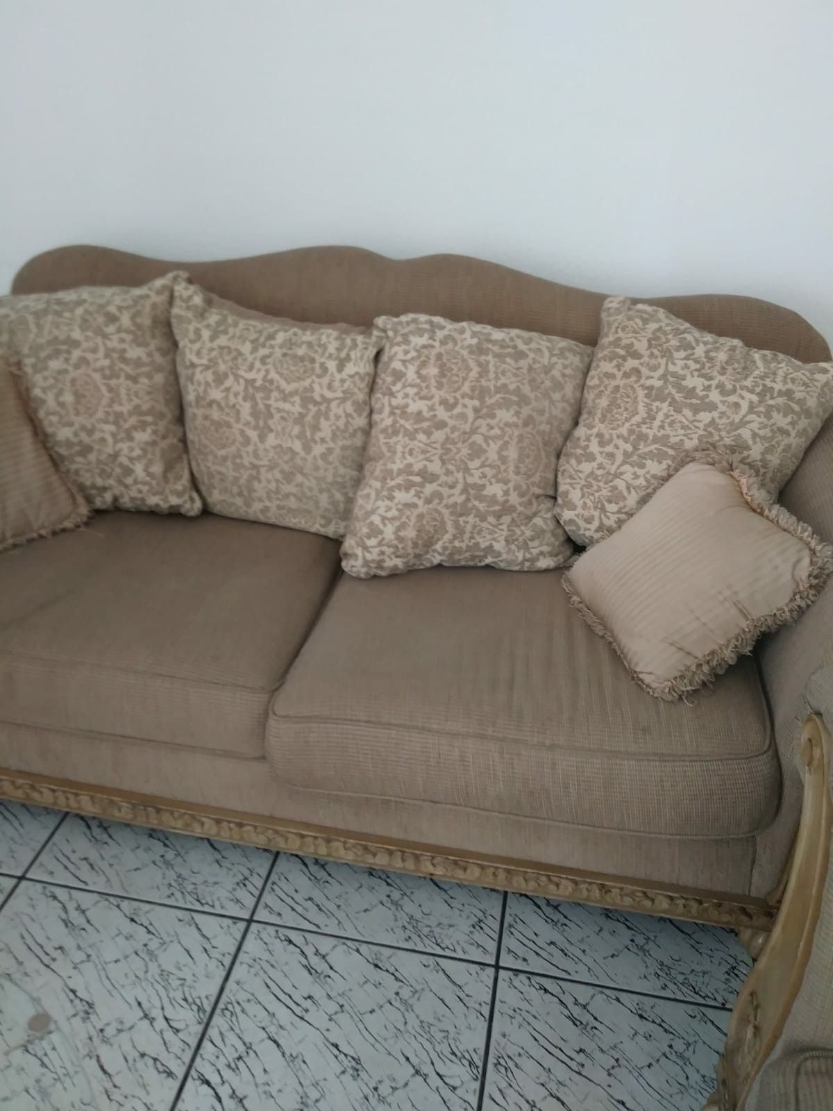 Sofa love seat and chair