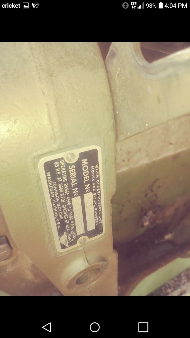 1972 Monarch Fishing boat 65hp Johnson W/ Trailer