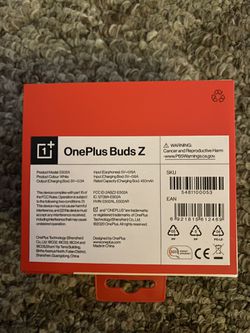 OnePlus Buds Z  - True Wireless Bluetooth Earbuds with Charging Case White/Gray Thumbnail
