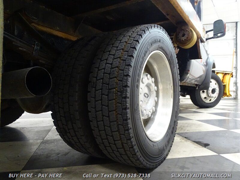 2006 Ford F-450 SD Flatbed 4x4 DUALLY V SNOW PLOW Aluminum Sander
