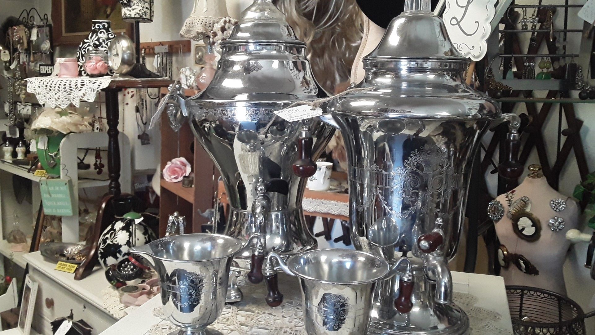 Teapot creamer and sugar $150 for all three