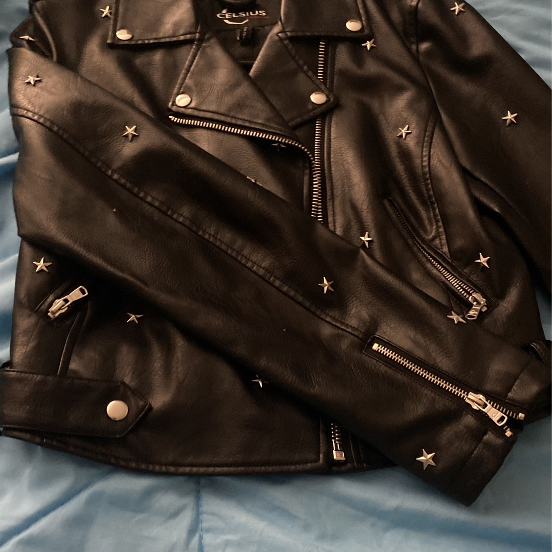 Biker Cropped Jacket