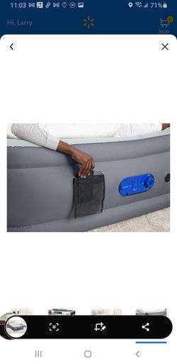 $50.New Open Box 20 in.height Queen Air Mattress Alwayzaire
Build-in dual pump with USB PORT  Thumbnail