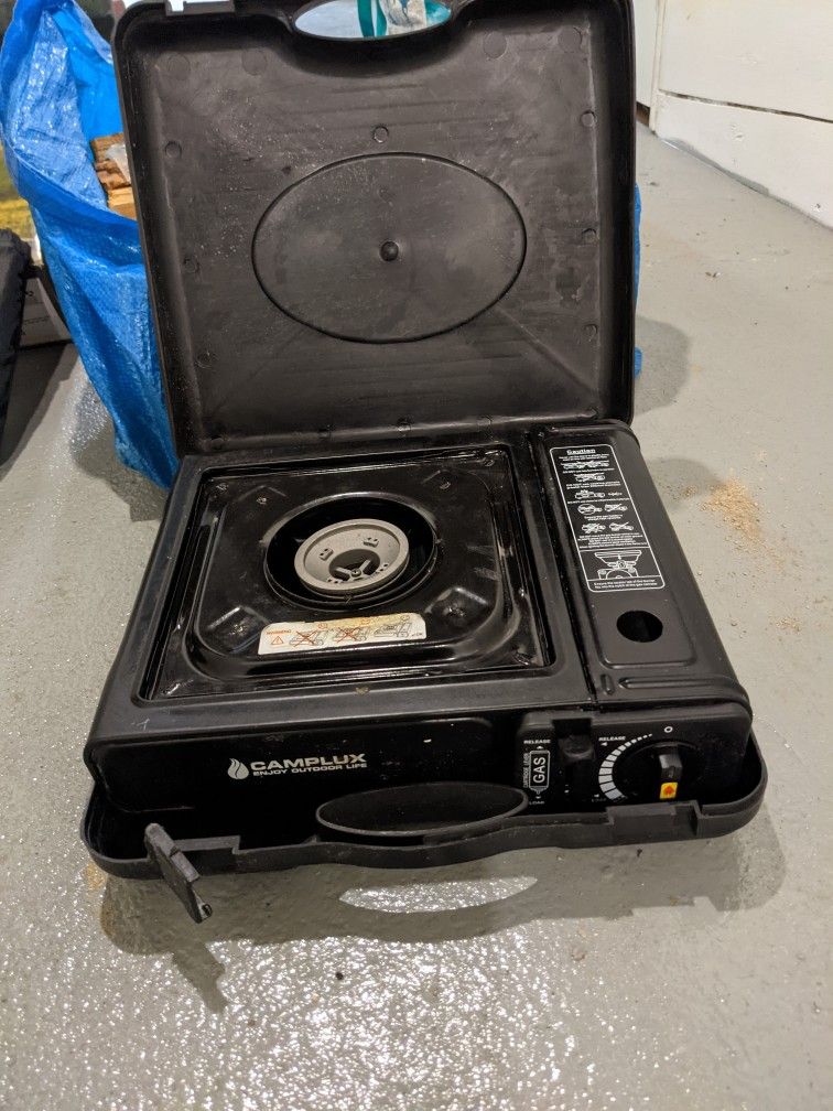 $30 Camplux Duel Fuel Camping Stove And Camping Haul/Kit $30