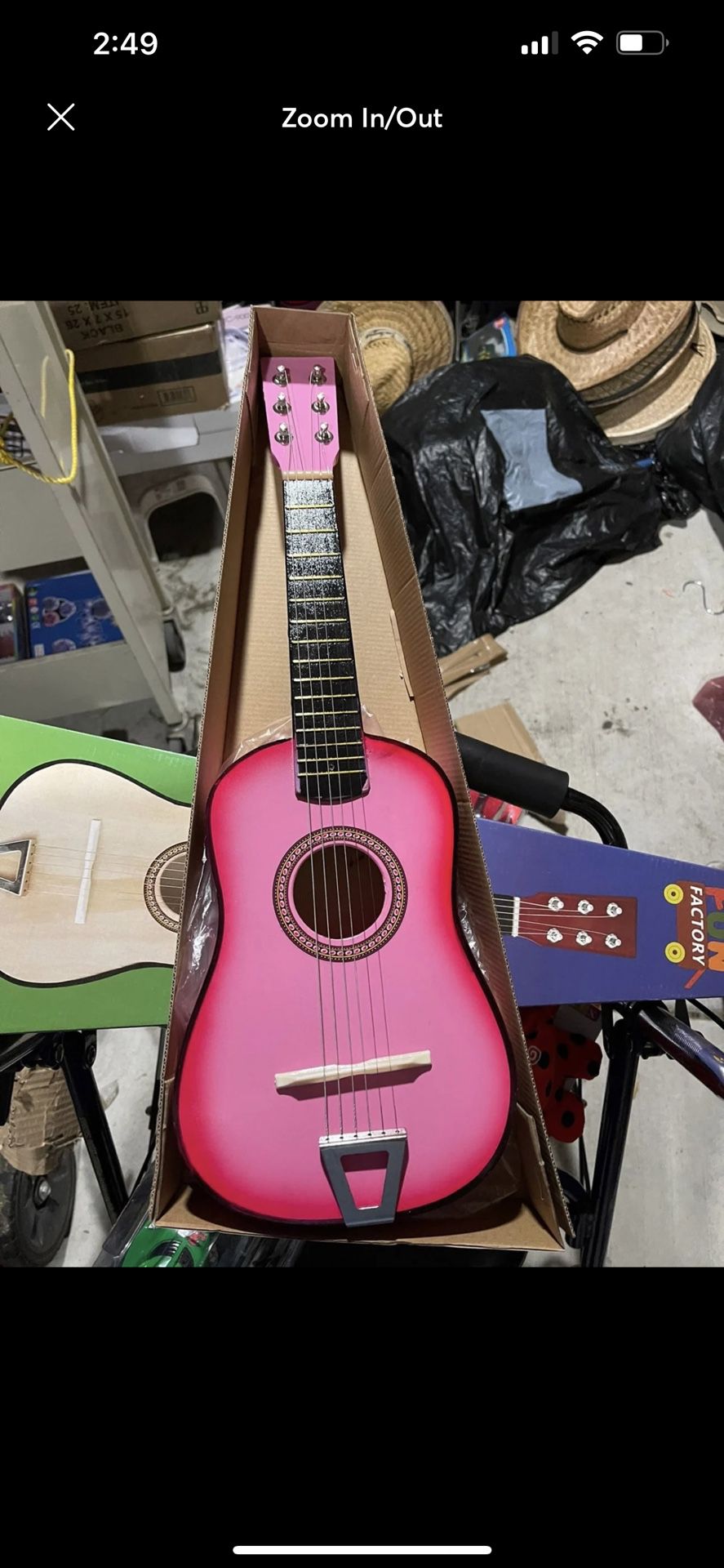 17 Dollars Each New Kids Guitar Toy Like 22 Inches Tall 