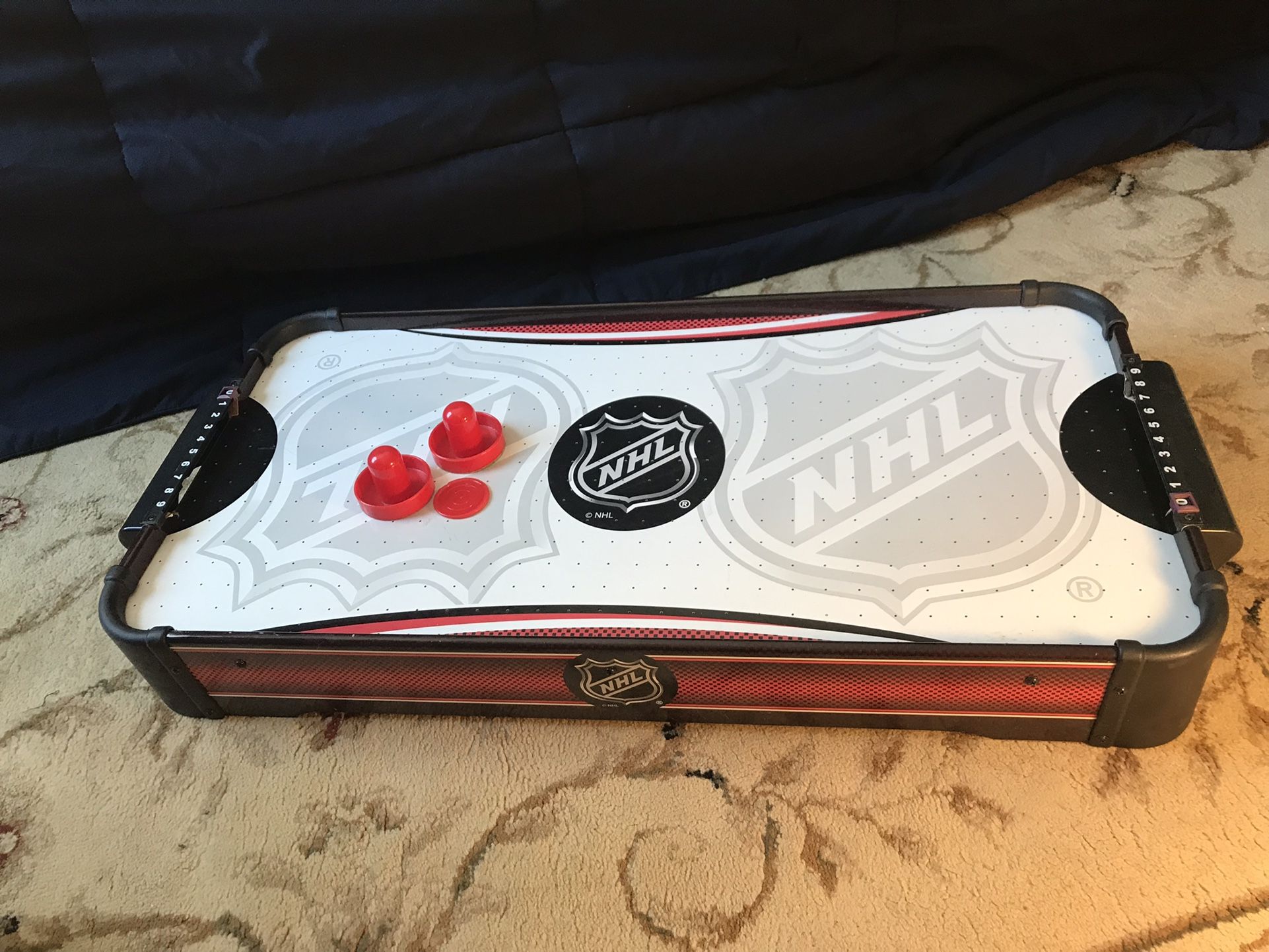NHL Mini Air Hockey Table