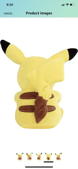 Pokémon Pikachu 8" Plush with Heart Poke Ball Thumbnail