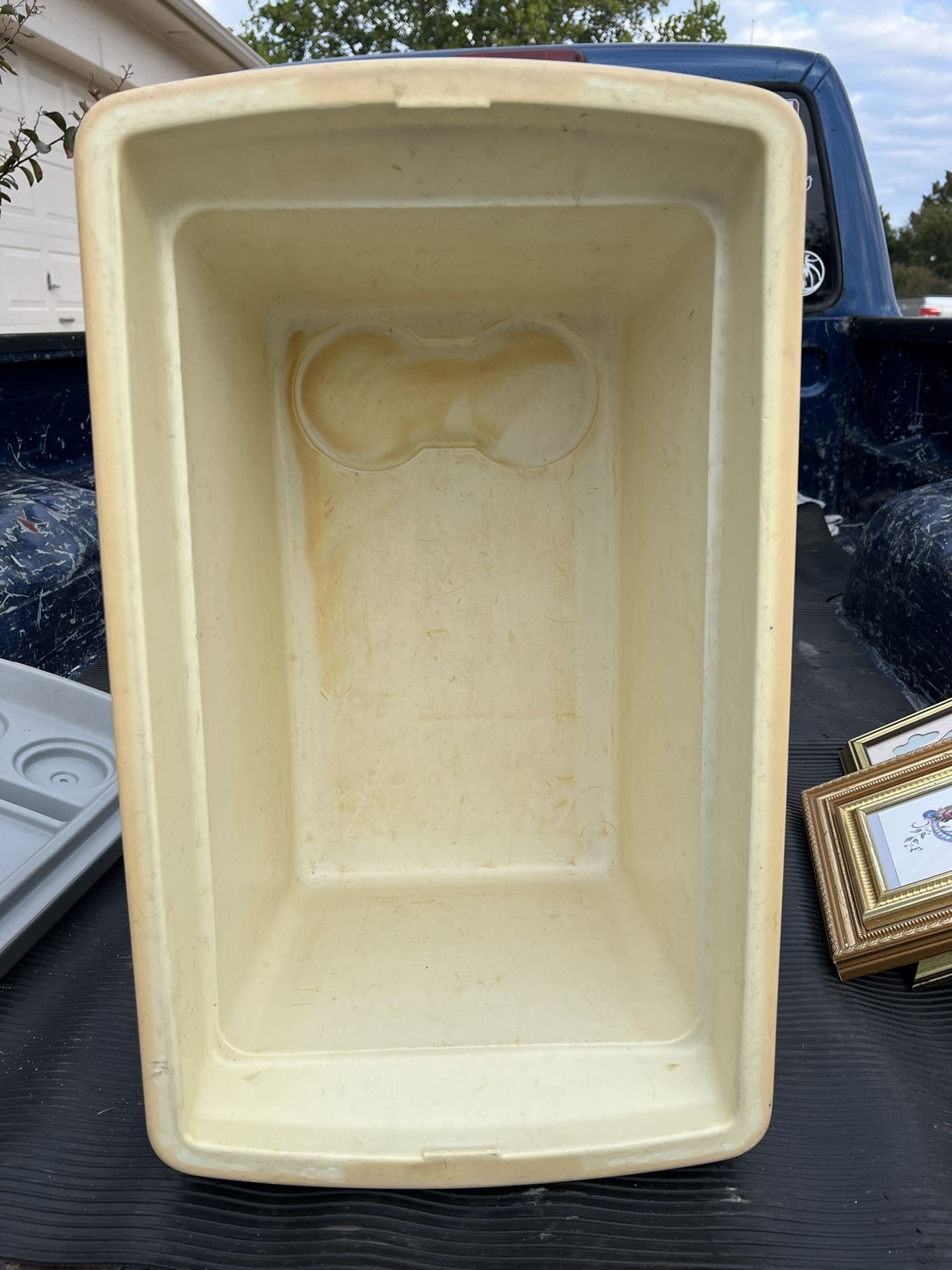 Vintage Thermos Blue 34 Quart Cooler Ice Chest
