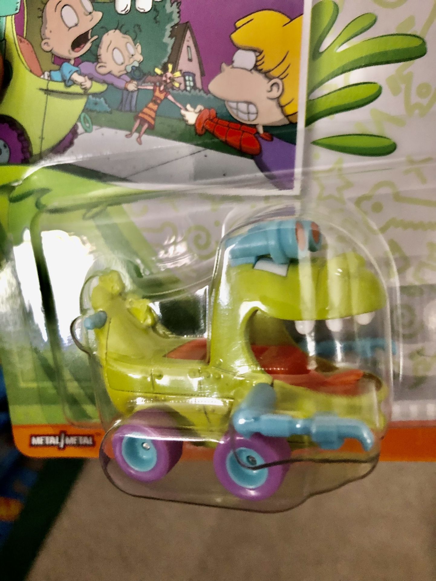 Hot Wheels 1:64 Retro Entertainment Rugrats Reptar Wagon