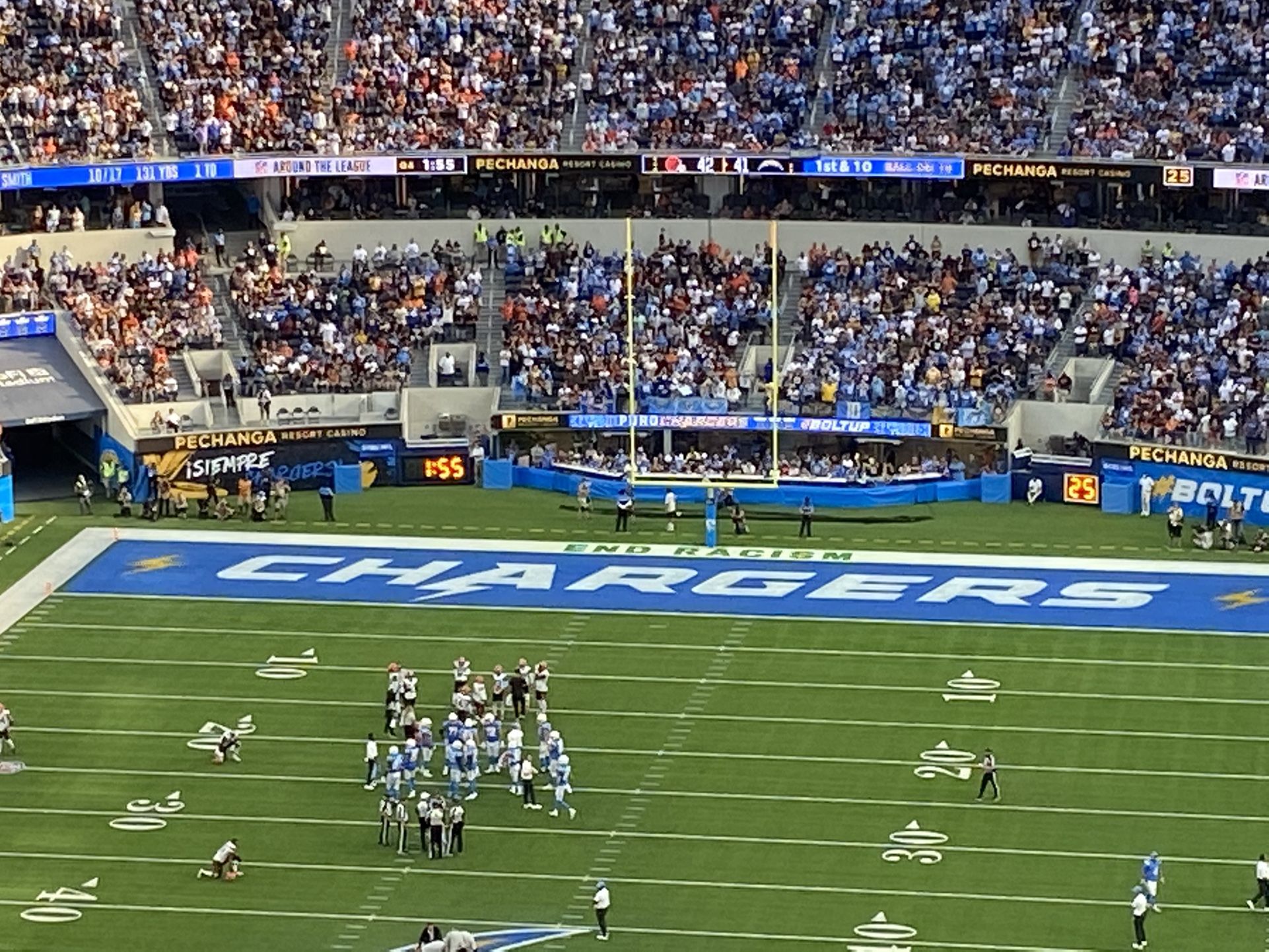 CHARGERS VS PATRIOTS