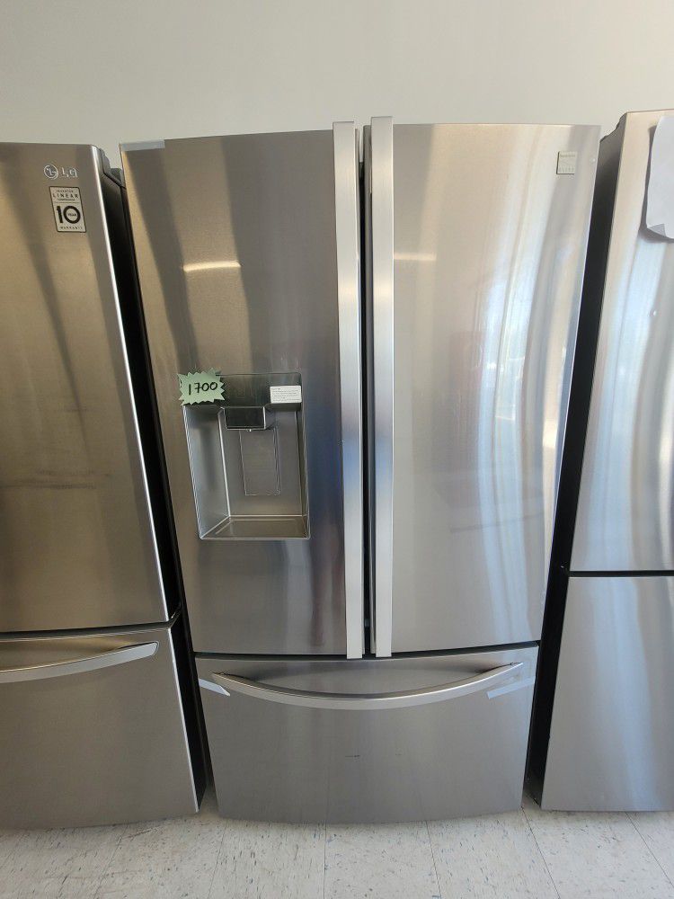 Kenmore Stainless Steel French Door Refrigerator New Scratch And Dents With 6month's Warranty 