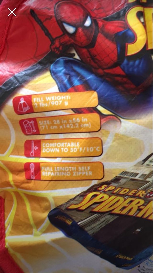 Boys sleeping bag