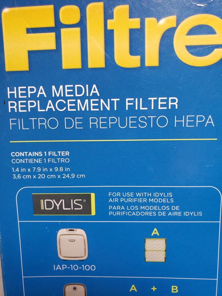 3M Filtrete Hepa Media replacement filter #0412564