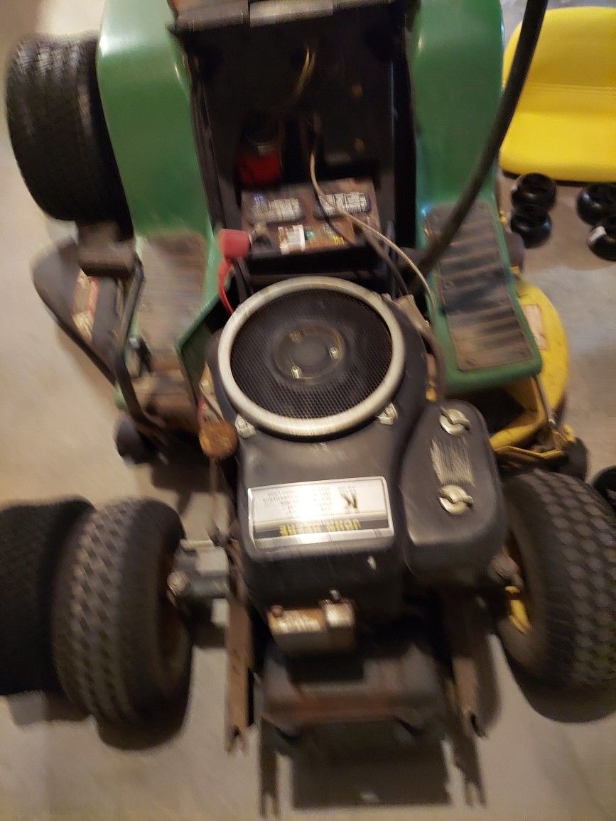 For Sale.. Have All New Tires, Deck Wheels And Seat. Recently Repaired.. Receipts Available. Works And Runs Excellent. Just Needs Hood Cover. $1000