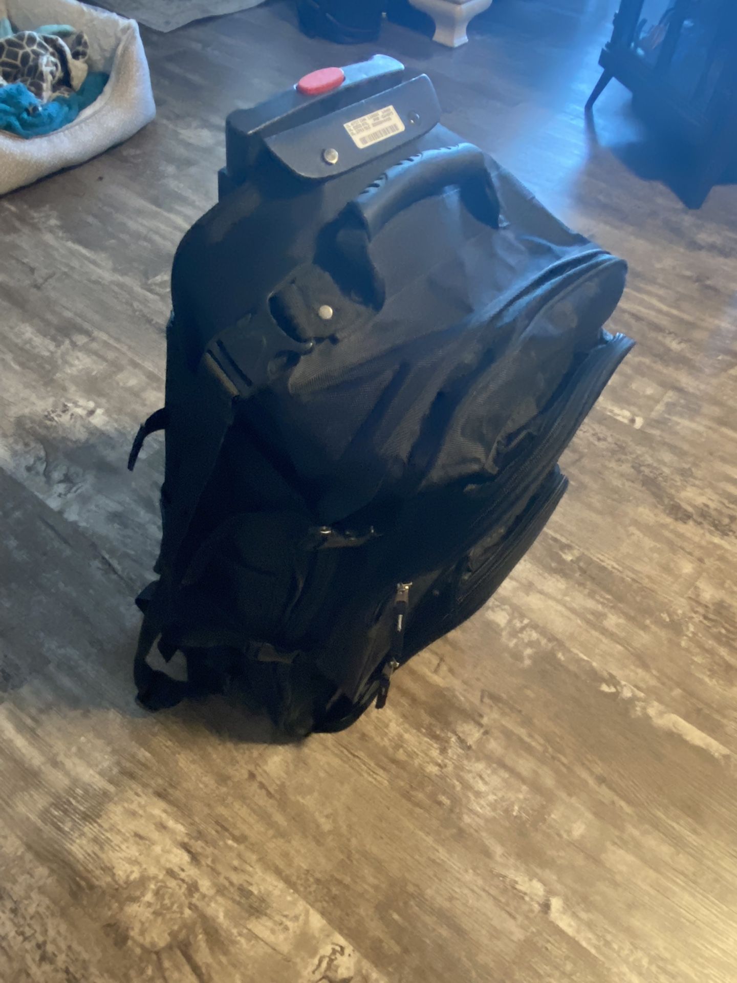 Multi day Travel Backpack, Rolling Suitcase