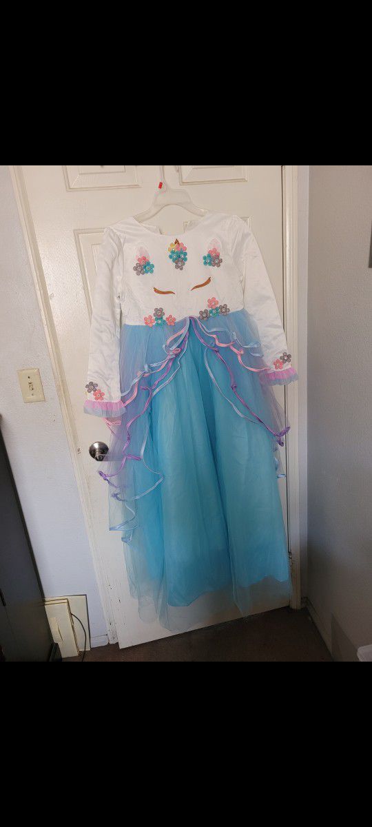 Girl Unicorn Party Dress 👗 