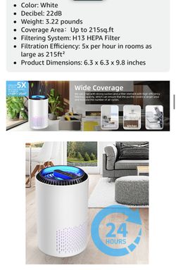 Portable air purifier new Thumbnail