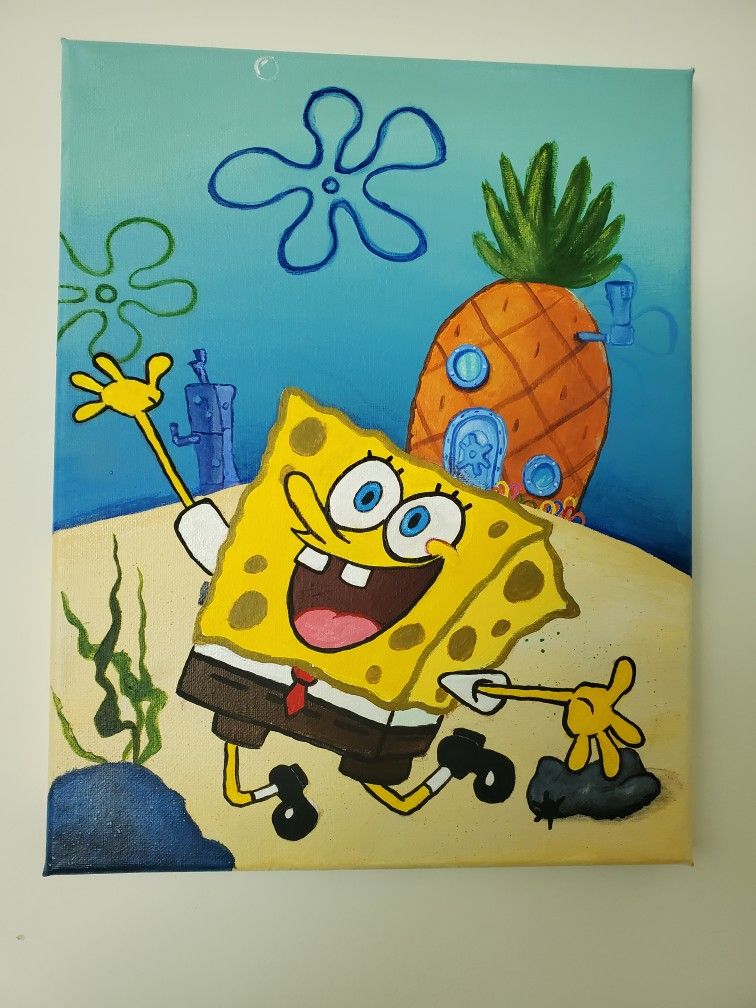 Spongebob Painting