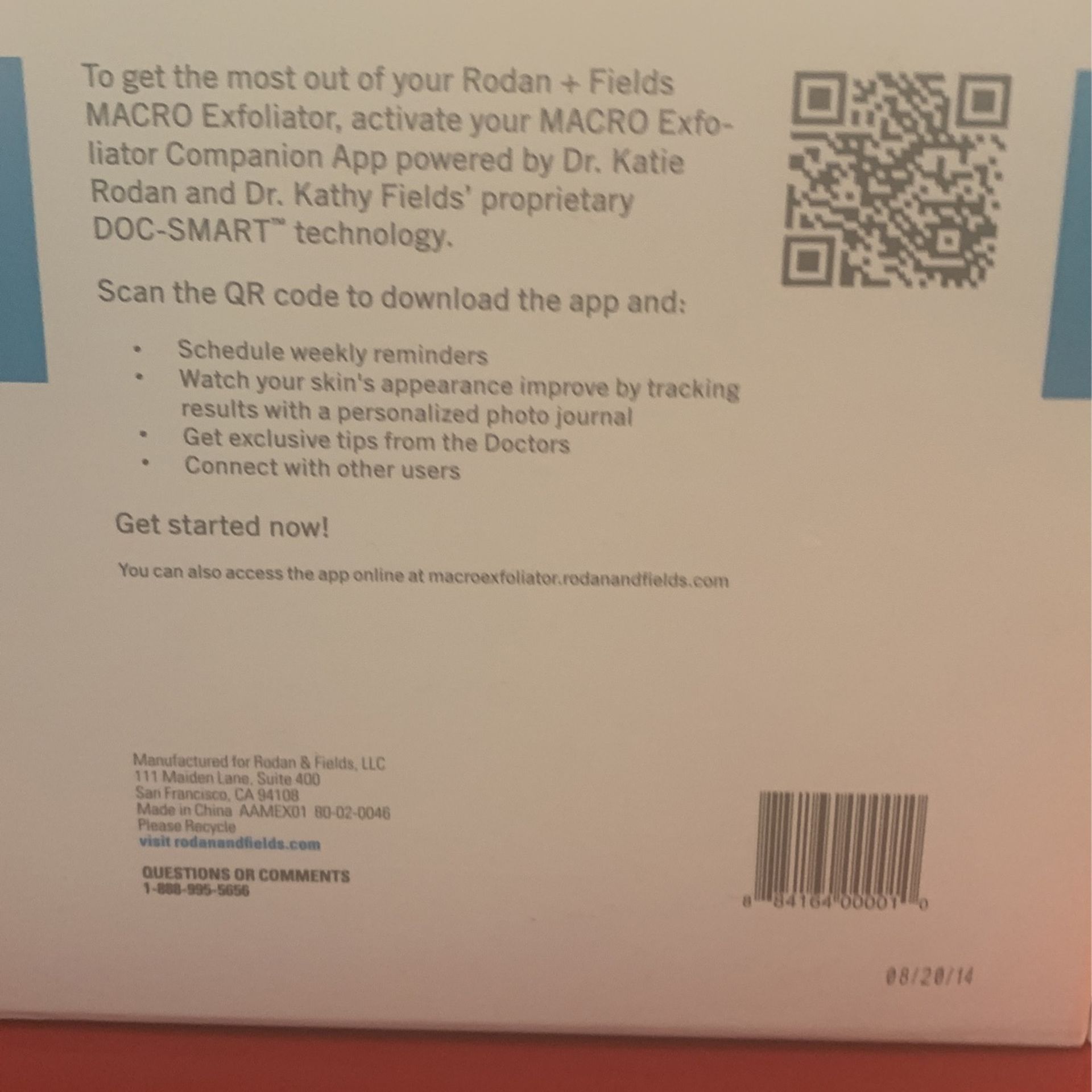 Rodman & Fields Redefine Macro Exfoliator
