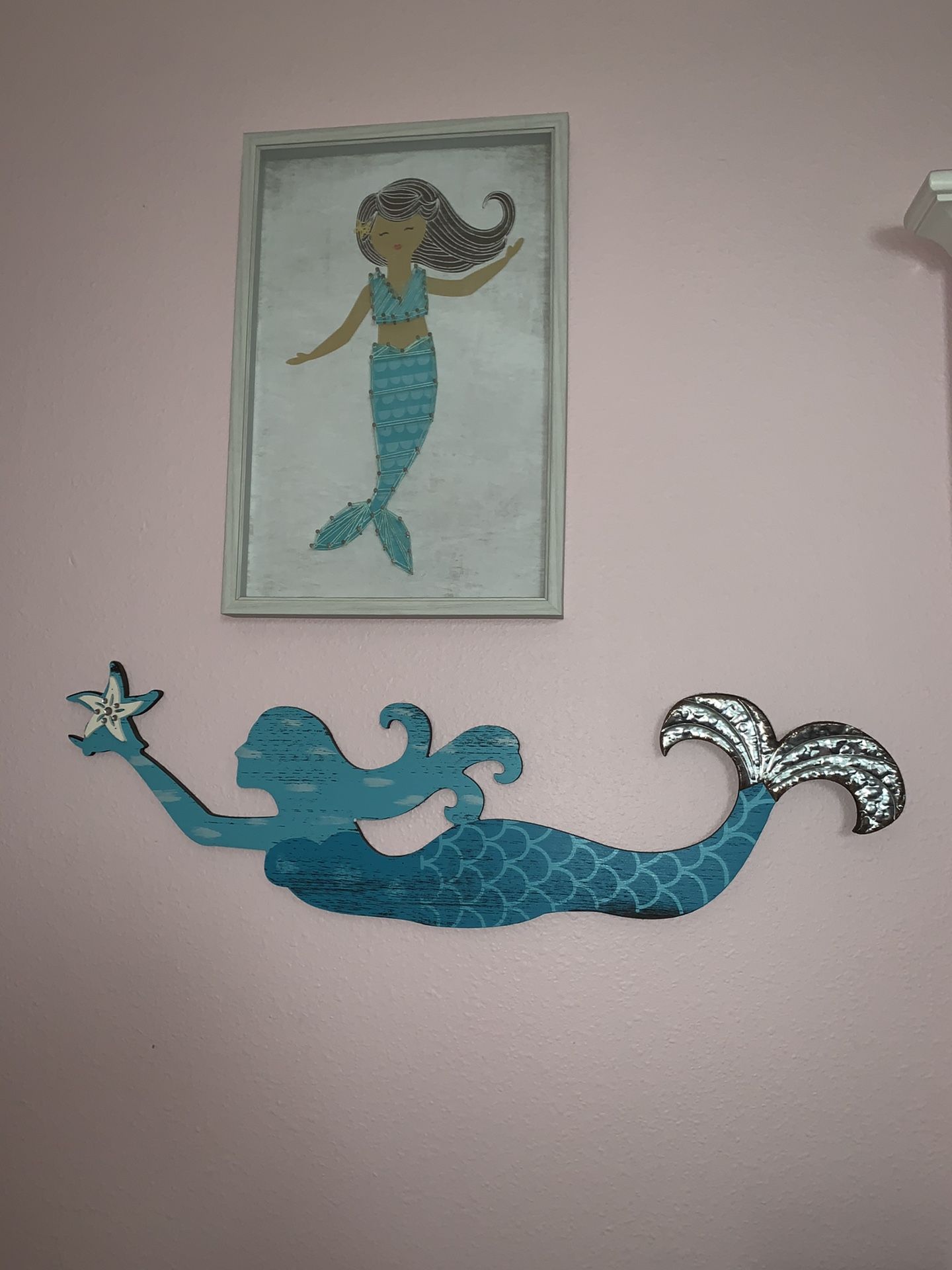Mermaid comforter bedding queen size and decorations