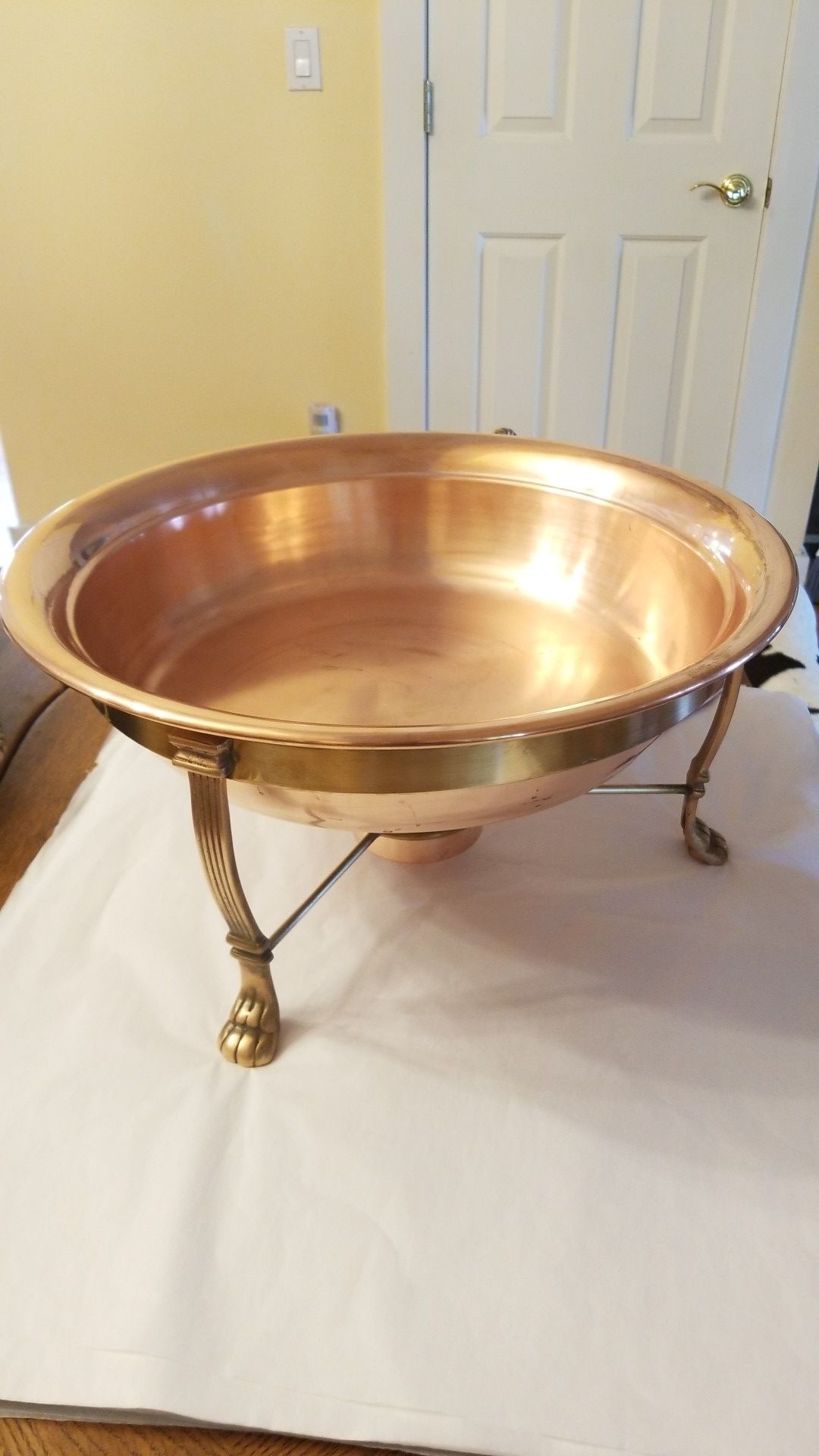 Copper & Brass Chafing Dish Stunning