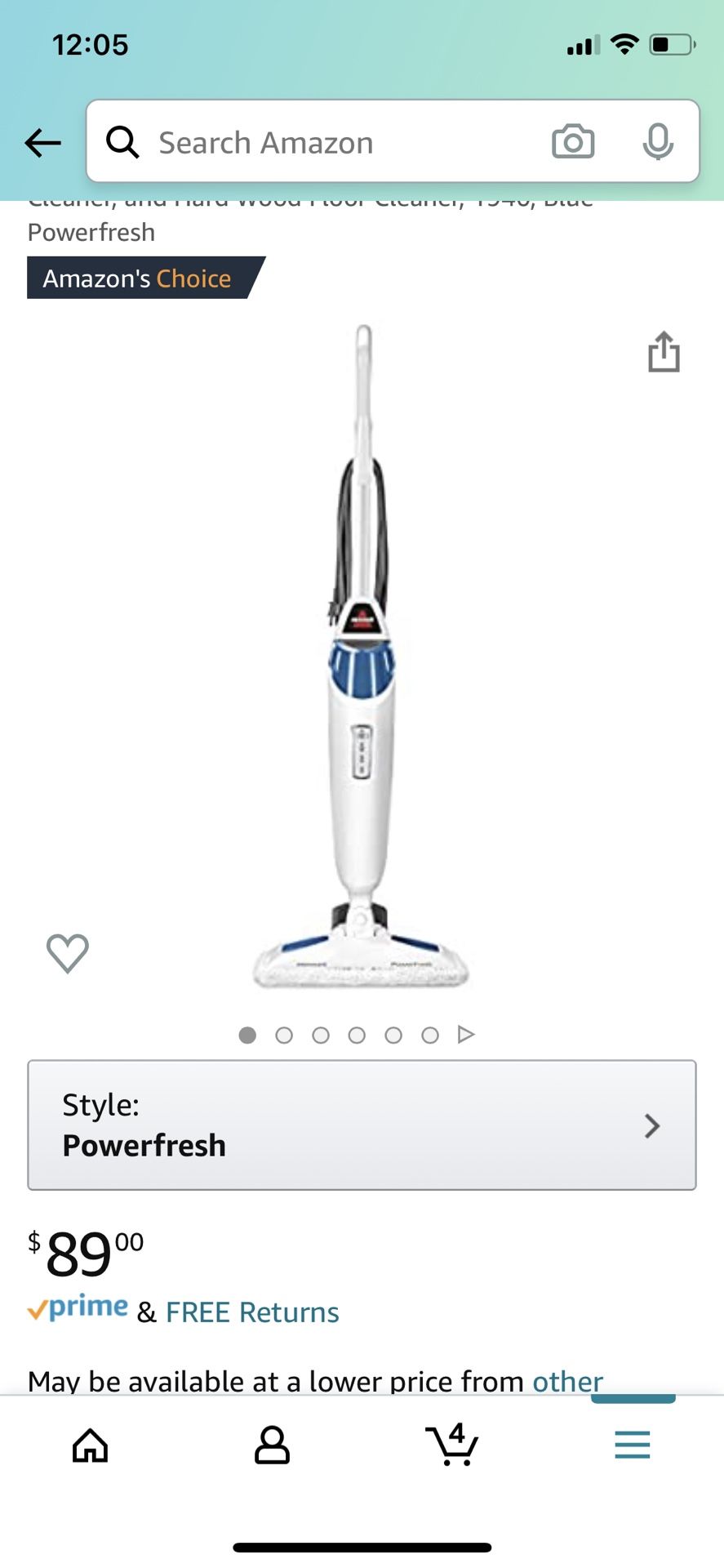 Bissel Steam Mop