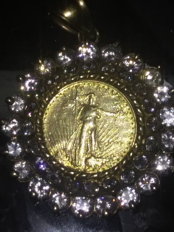 Golden Pendant