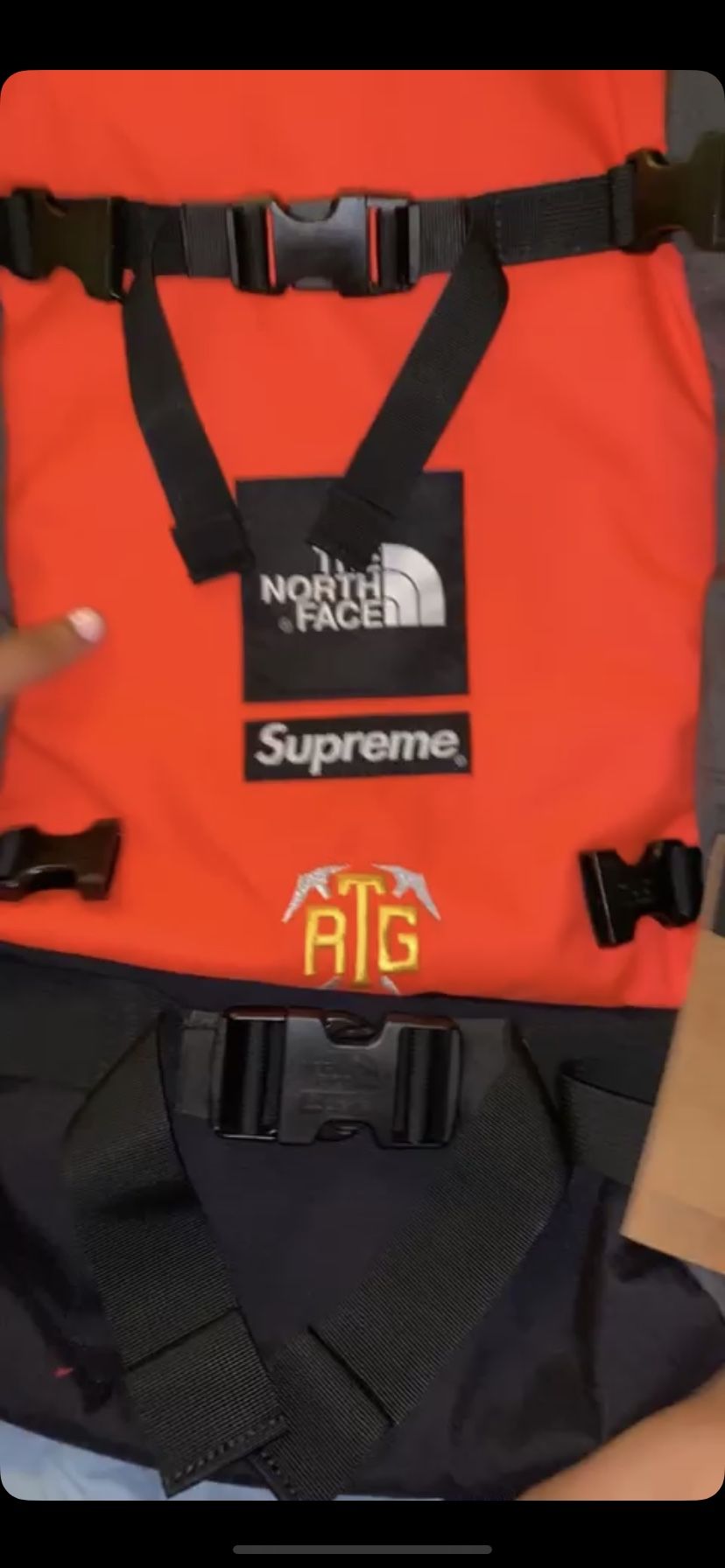 Supreme x Northface backpack