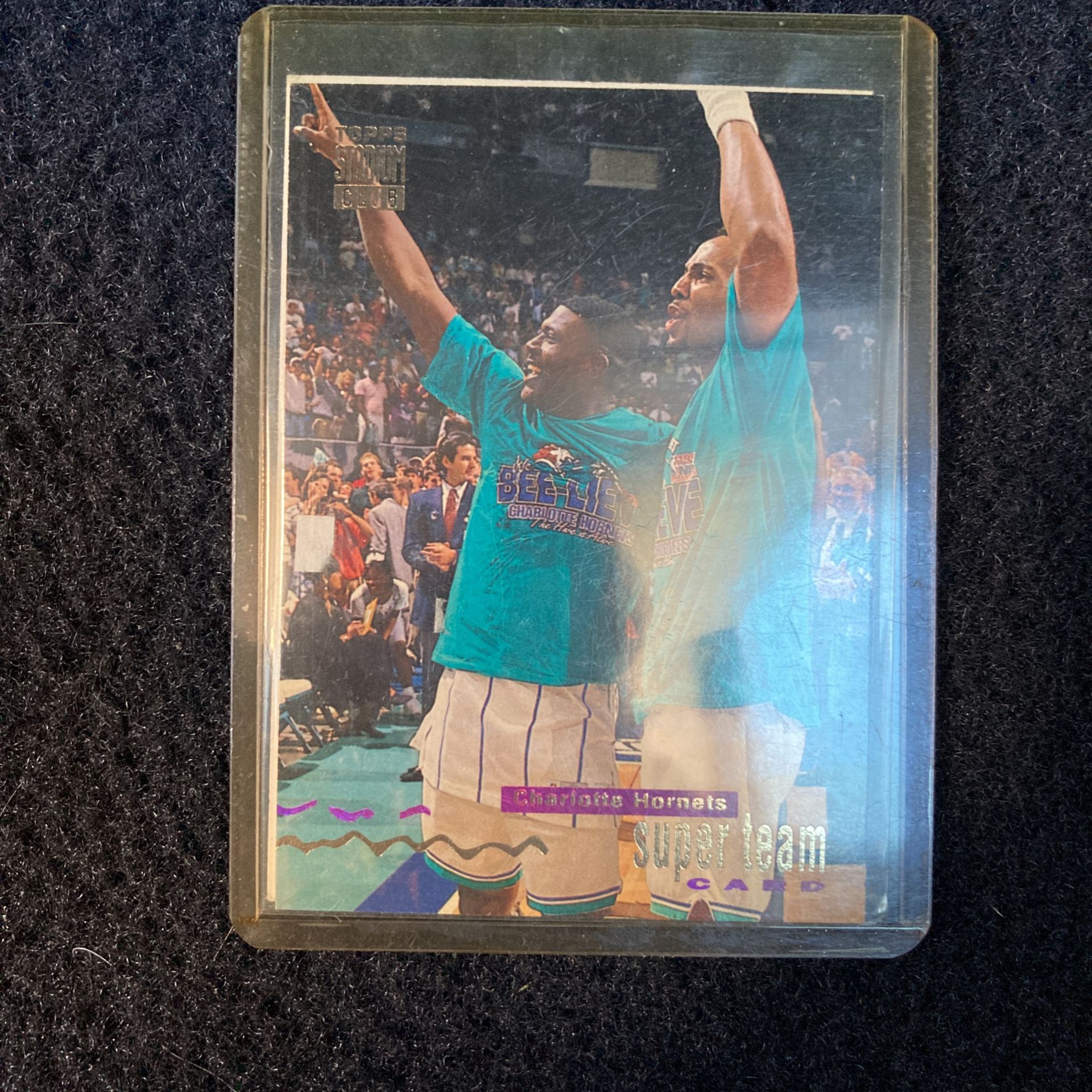 Alonzo Mourning Signed Card Topps 