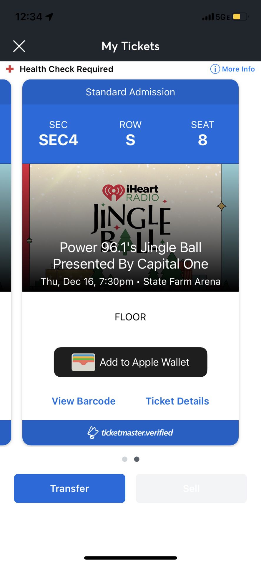 Jingle Ball Tickets 