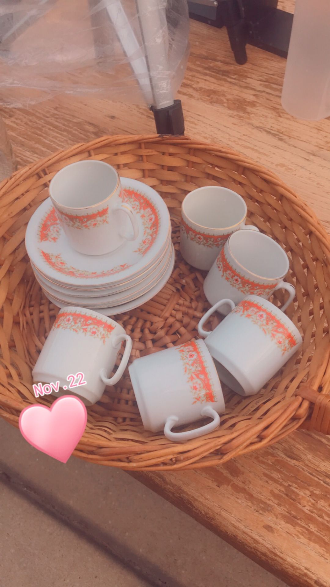 12 pieces of Turkish coffee small cups brand new