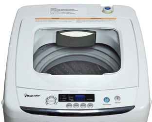 Magic Chef 0.9 cu ft Compact Top-Load Washer in White Thumbnail