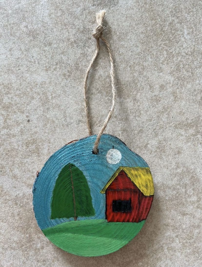 Wall art, wood souvenir, handmade, painting, acrylic paint, wood art, art