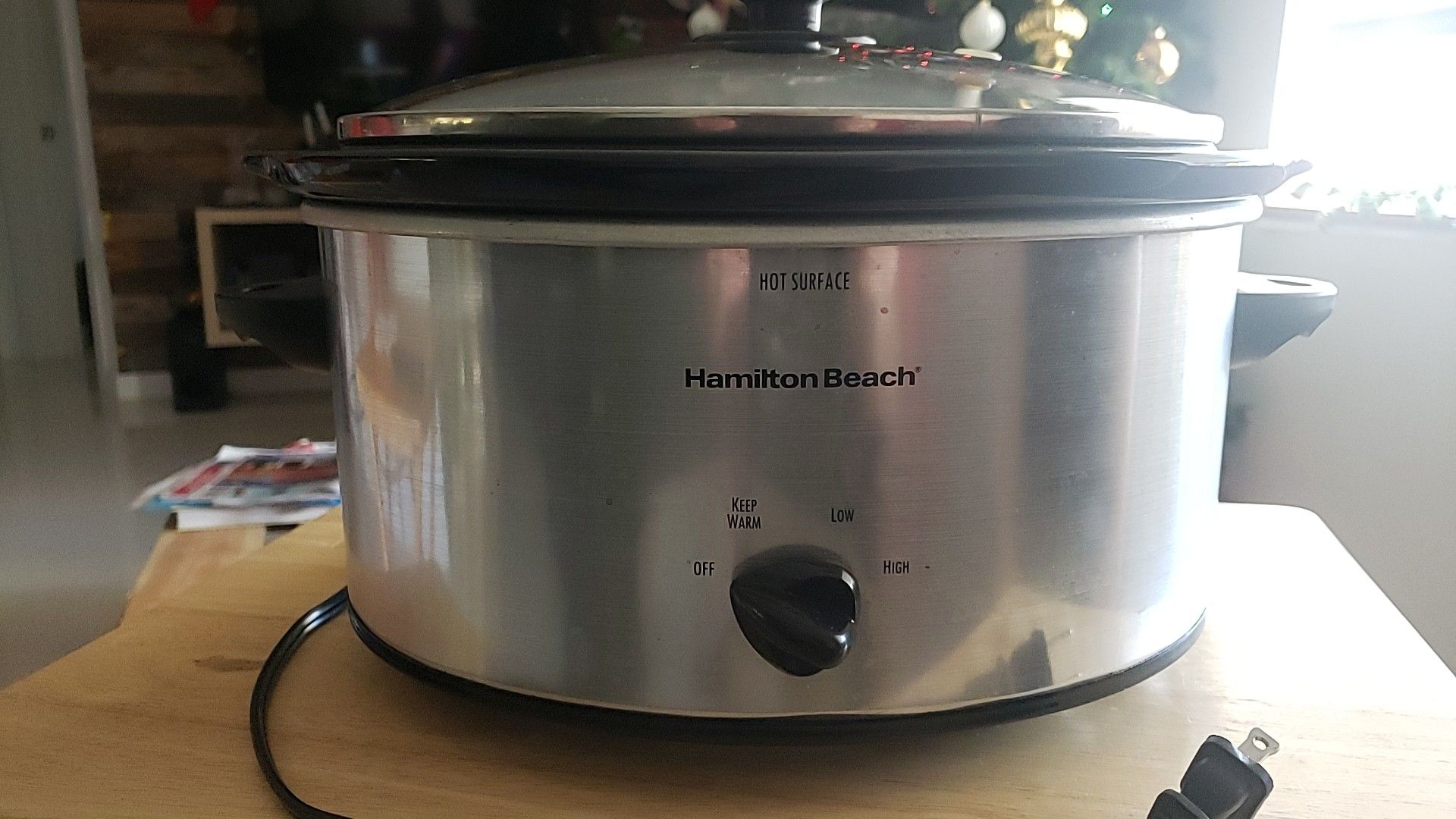 4 quarts Hamilton Beach Slow Cooker