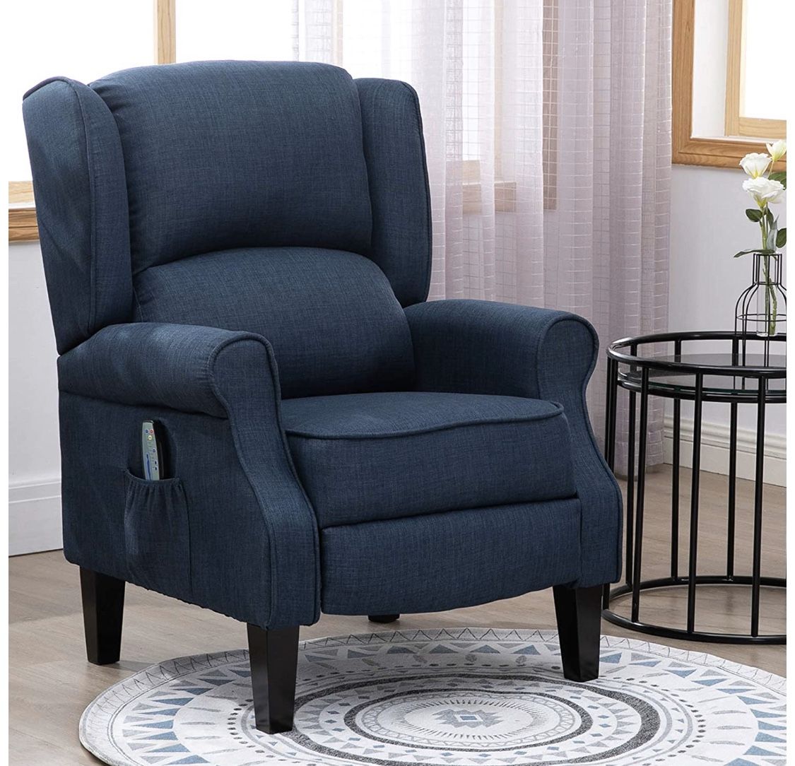 Gray Massage Recliner