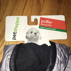 Petshappe Puffer Jacket Dog Coat XS Gray Thumbnail