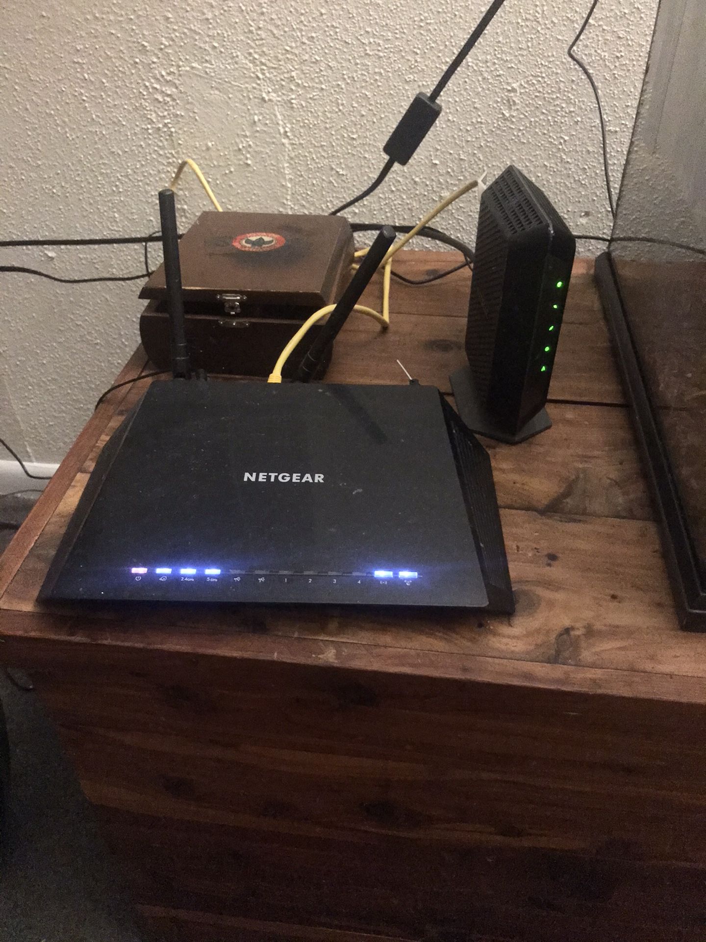 Net Gear Cox High Speed Wifi Set: Modem & Router