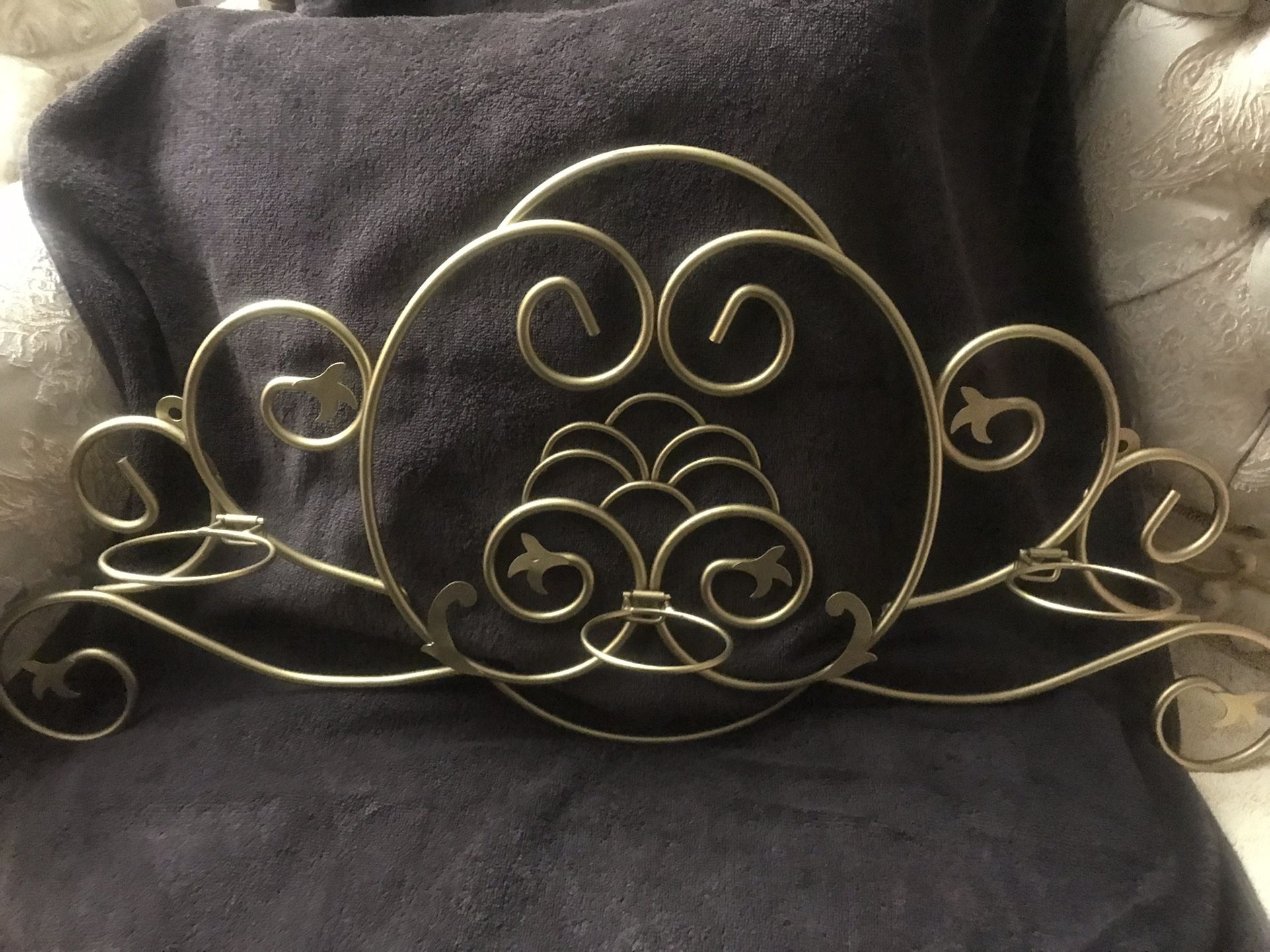 Vintage Gold  Home Interiors Wall Decor 