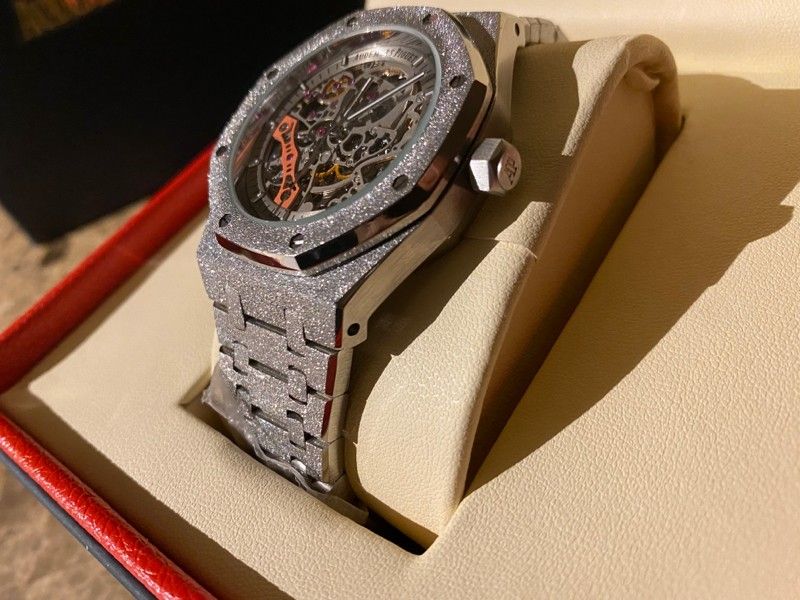 Diamond Dusted Titanium Audemar