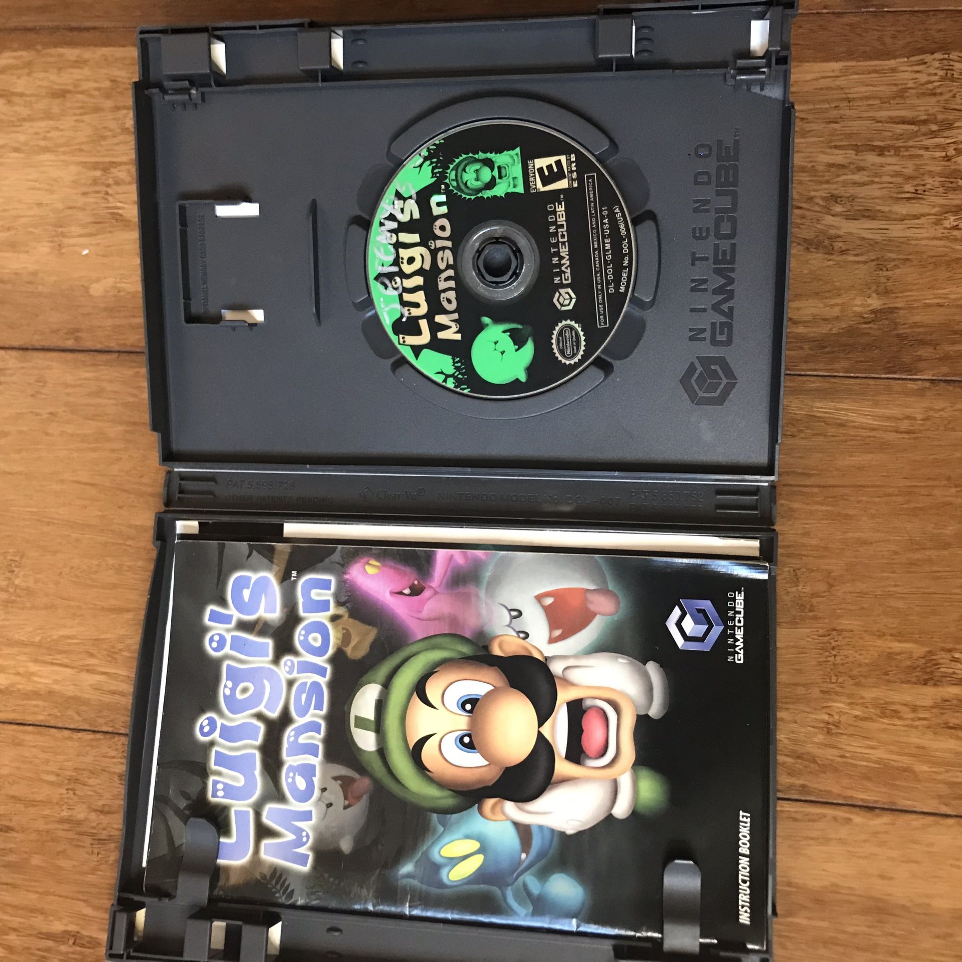 GameCube Games Mario Kart Luigis Mansion