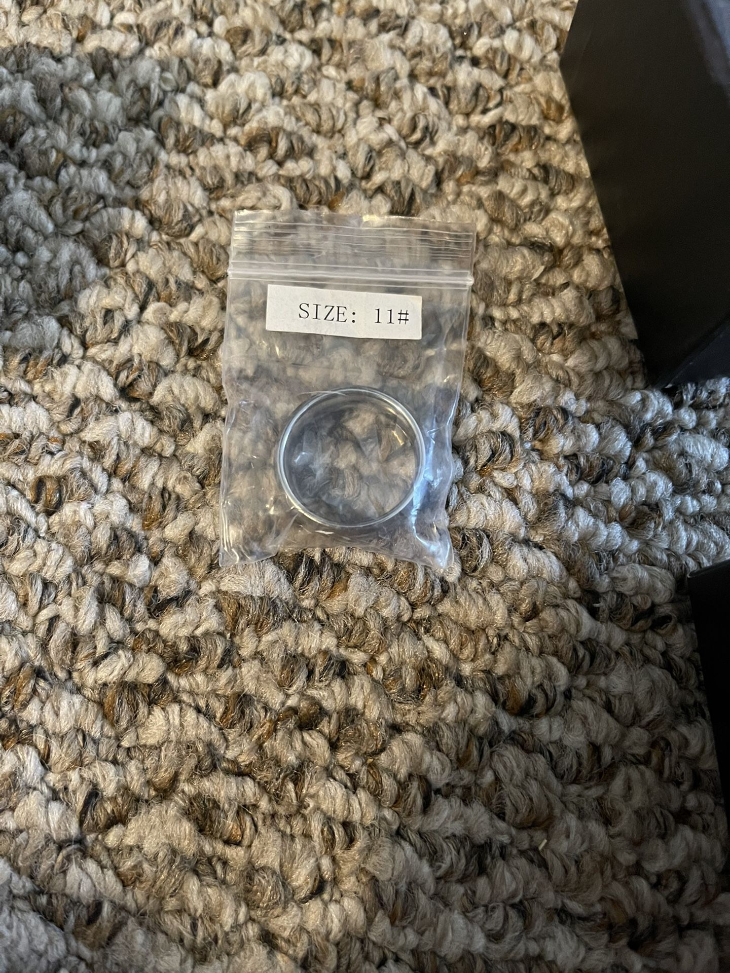 Men’s Wedding Band Size 11